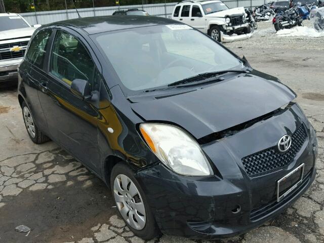 JTDJT923085219692 - 2008 TOYOTA YARIS BLACK photo 1