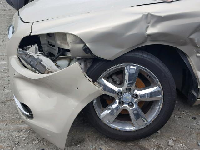 1G1ZC5EB8AF241365 - 2010 CHEVROLET MALIBU 1LT GOLD photo 10