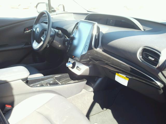 JTDKARFP9H3000765 - 2017 TOYOTA PRIUS PRIM წითელი ფოტო 5