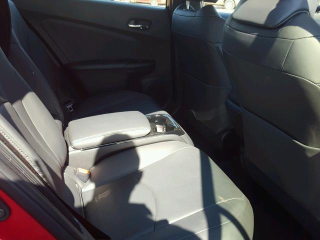 JTDKARFP9H3000765 - 2017 TOYOTA PRIUS PRIM წითელი ფოტო 6