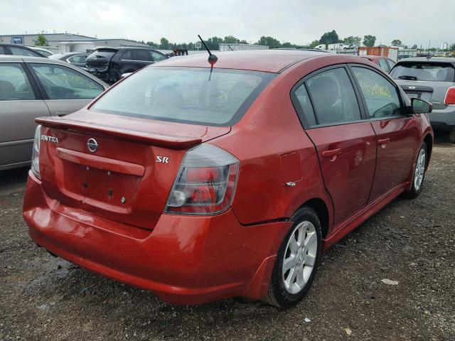 3N1AB6AP3AL700678 - 2010 NISSAN SENTRA 2.0 RED photo 4