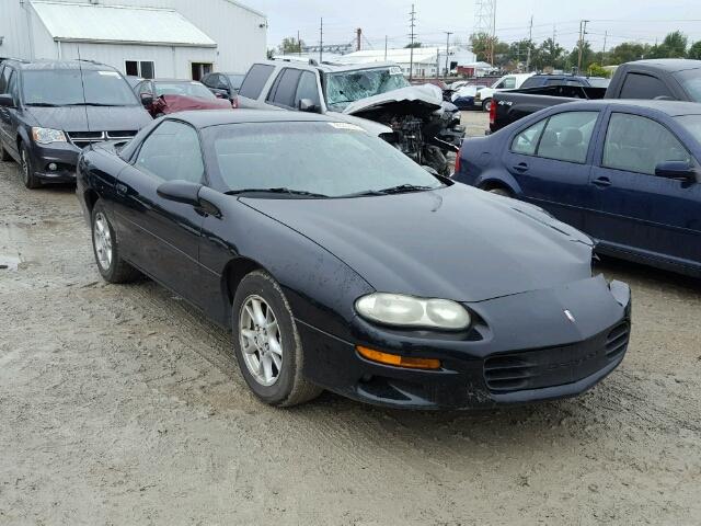 2G1FP22K1Y2121087 - 2000 CHEVROLET CAMARO BLACK photo 1