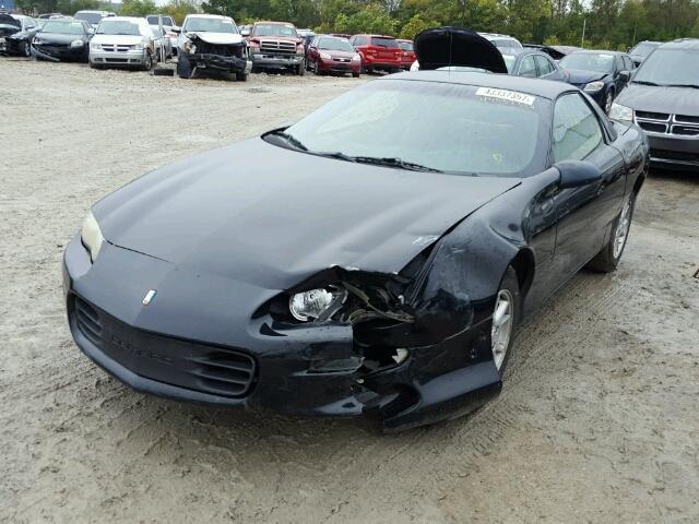 2G1FP22K1Y2121087 - 2000 CHEVROLET CAMARO BLACK photo 2