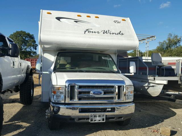 1FDXE45S38DA17859 - 2008 FORD ECONOLINE WHITE photo 9