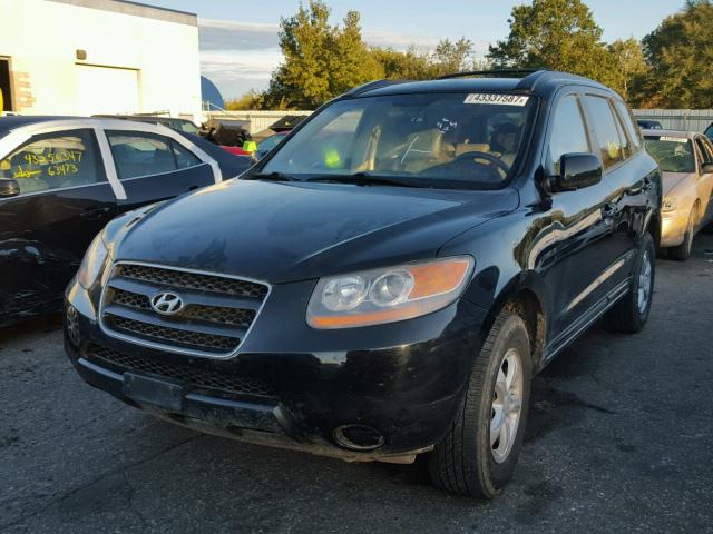 KM8SG73D87U112491 - 2007 HYUNDAI SANTA FE G BLACK photo 2