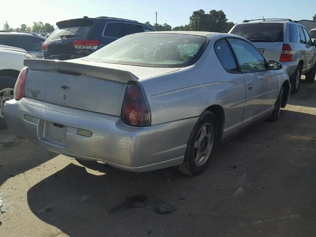 2G1WW12E949393900 - 2004 CHEVROLET MONTE CARL 银色 照片 4