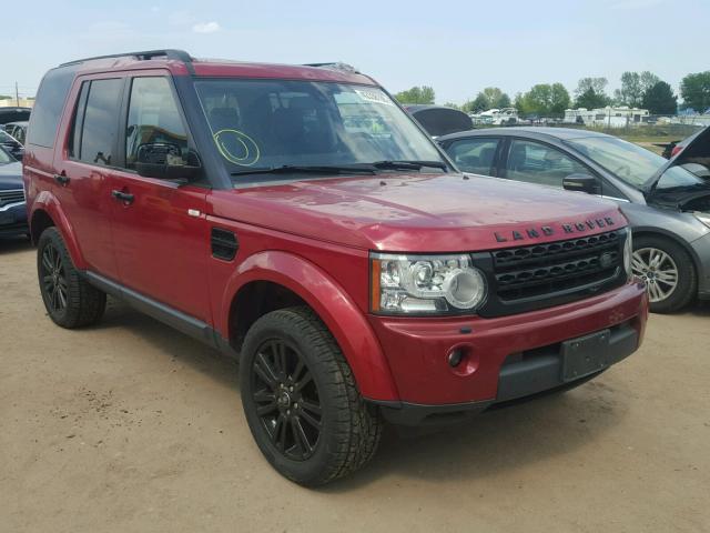 SALAK2D49DA654611 - 2013 LAND ROVER LR4 HSE LU RED photo 1