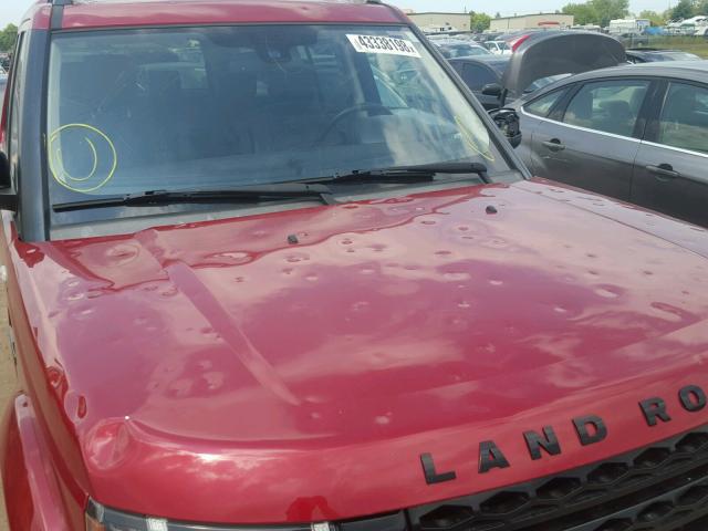 SALAK2D49DA654611 - 2013 LAND ROVER LR4 HSE LU RED photo 9
