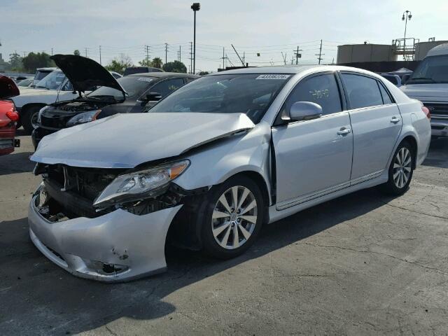 4T1BK3DBXBU409663 - 2011 TOYOTA AVALON BAS SILVER photo 2