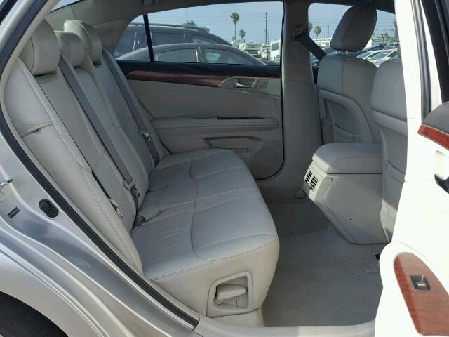 4T1BK3DBXBU409663 - 2011 TOYOTA AVALON BAS SILVER photo 6