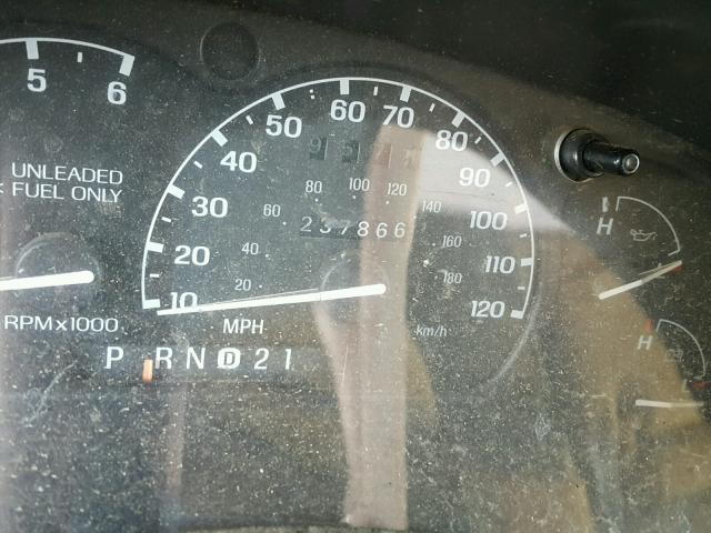 1FMDU32X8TZA75154 - 1996 FORD EXPLORER GRAY photo 8