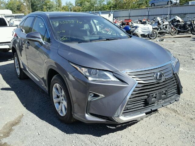 2T2BZMCA6GC027564 - 2016 LEXUS RX GRAY photo 1