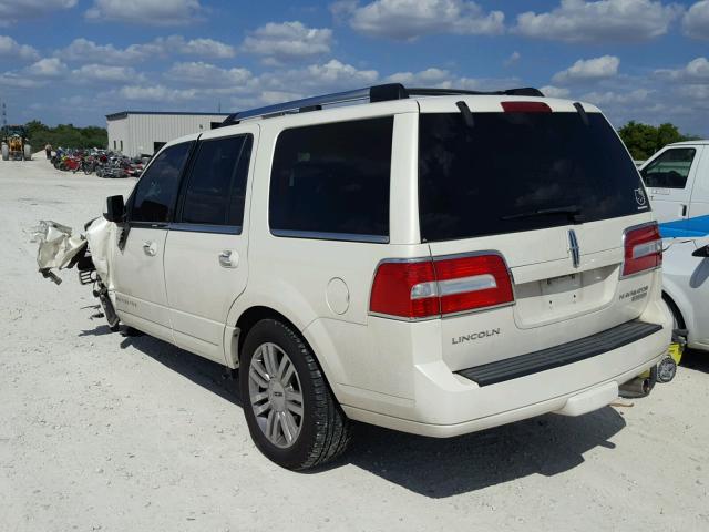 5LMFU27598LJ03271 - 2008 LINCOLN NAVIGATOR 白色 照片 3