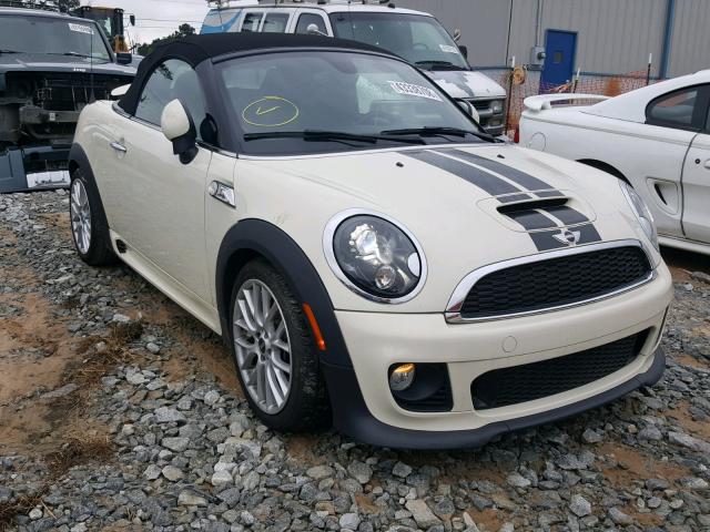 WMWSY3C58DT594347 - 2013 MINI COOPER ROA WHITE photo 1