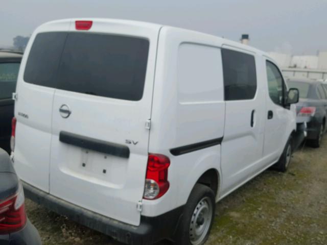 3N6CM0KN1FK718178 - 2015 NISSAN NV200 2.5S WHITE photo 4