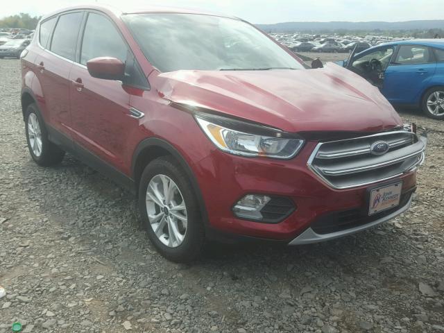 1FMCU0GD4HUD64478 - 2017 FORD ESCAPE SE RED photo 1