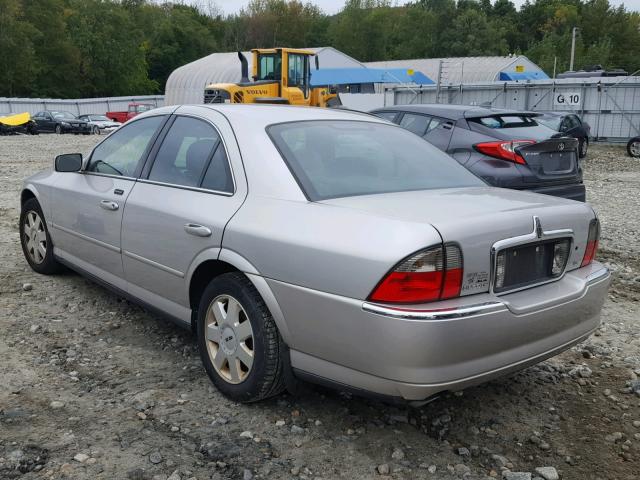 1LNHM86S95Y620140 - 2005 LINCOLN LS ვერცხლისფერი ფოტო 3