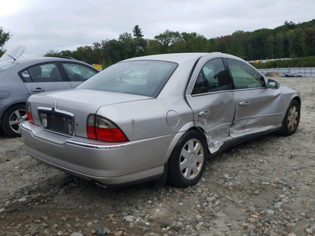 1LNHM86S95Y620140 - 2005 LINCOLN LS ვერცხლისფერი ფოტო 4
