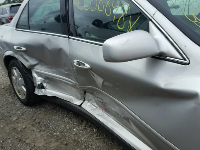 1LNHM86S95Y620140 - 2005 LINCOLN LS ვერცხლისფერი ფოტო 9