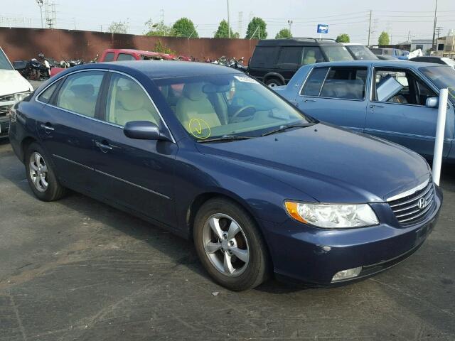 KMHFC46D97A192635 - 2007 HYUNDAI AZERA GLS BLUE photo 1