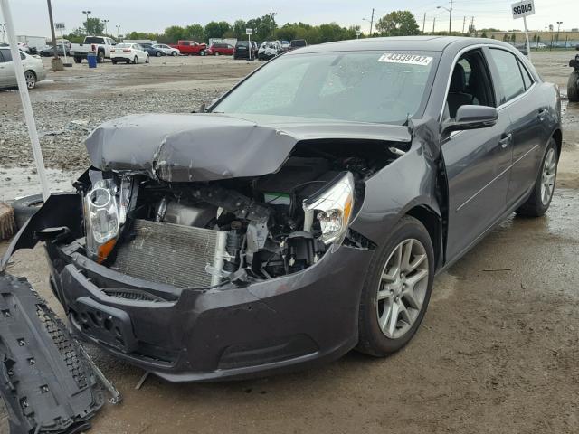 1G11C5SA9DF143412 - 2013 CHEVROLET MALIBU 1LT GRAY photo 2