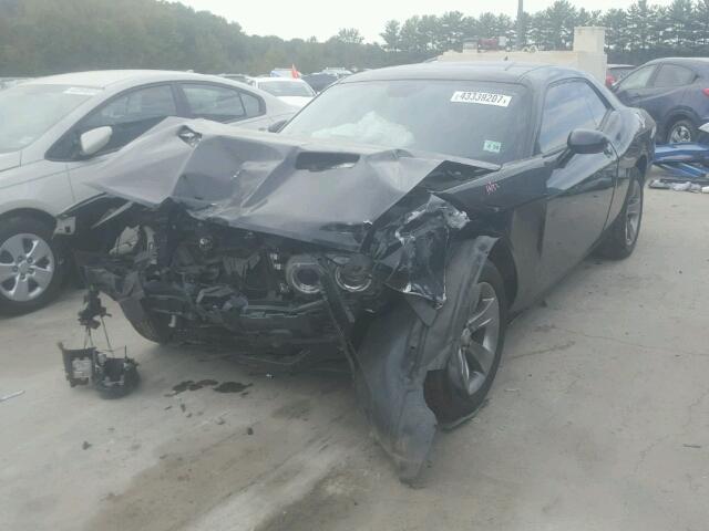 2C3CDZAG3FH715297 - 2015 DODGE CHALLENGER BLACK photo 2