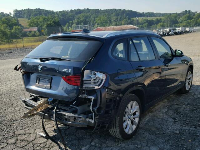 WBAVL1C58DVR84692 - 2013 BMW X1 XDRIVE2 Көк фото 4