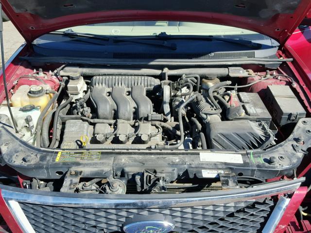 1FAFP241X6G121368 - 2006 FORD FIVE HUNDR RED photo 7