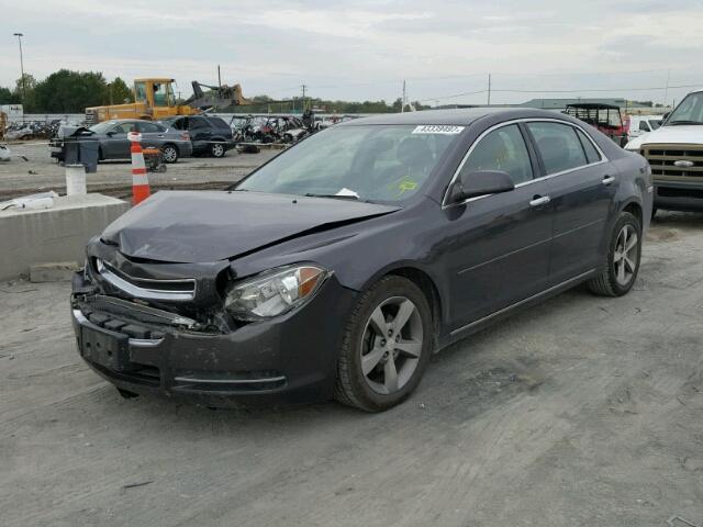 1G1ZC5E03CF333291 - 2012 CHEVROLET MALIBU 1LT GRAY photo 2