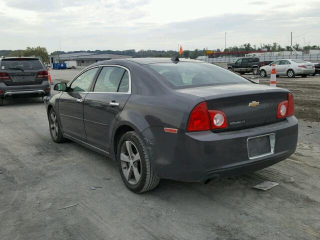 1G1ZC5E03CF333291 - 2012 CHEVROLET MALIBU 1LT GRAY photo 3