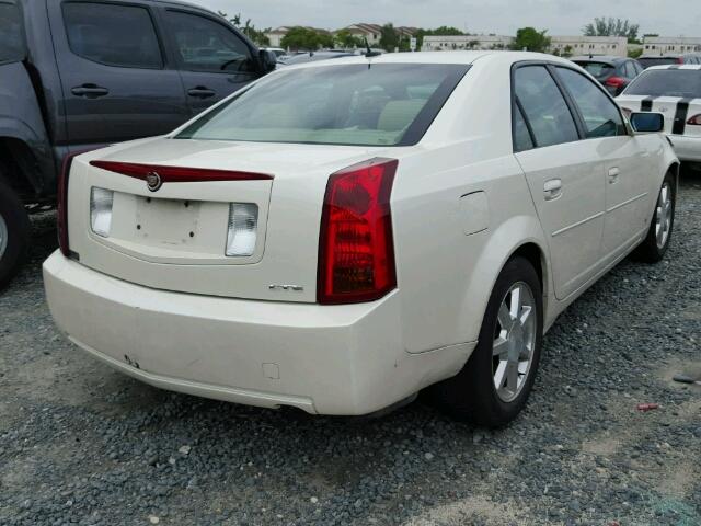 1G6DP577470140336 - 2007 CADILLAC CTS WHITE photo 4