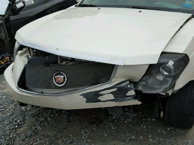 1G6DP577470140336 - 2007 CADILLAC CTS WHITE photo 9