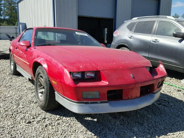 1G1FP21E2JL101206 - 1988 CHEVROLET CAMARO RED photo 1