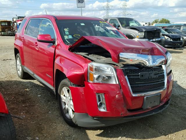 2GKALMEK2D6205804 - 2013 GMC TERRAIN RED photo 1