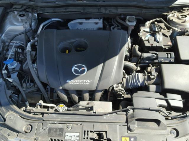 JM1BM1T78F1255851 - 2015 MAZDA 3 SV SILVER photo 7