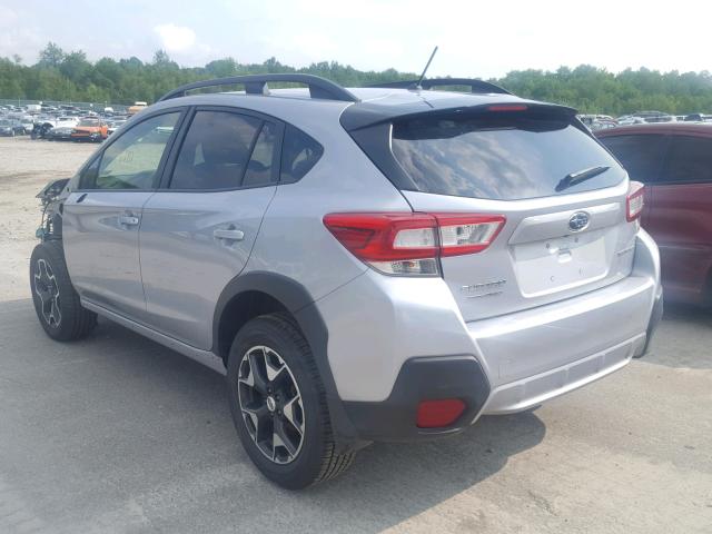 JF2GTAAC9J9260223 - 2018 SUBARU CROSSTREK SILVER photo 3