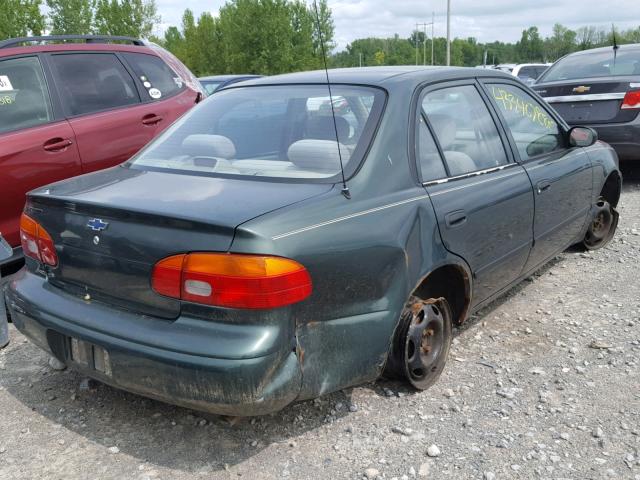 1Y1SK5288YZ429795 - 2000 CHEVROLET GEO PRIZM 绿色 照片 4