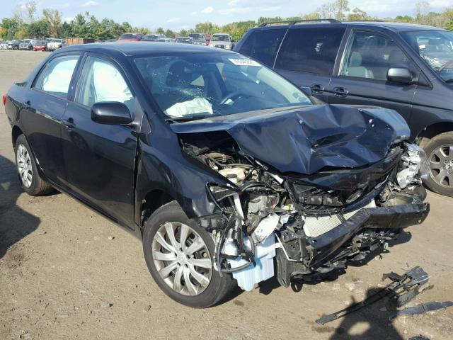 2T1BU4EE1CC906015 - 2012 TOYOTA COROLLA BA BLACK photo 1