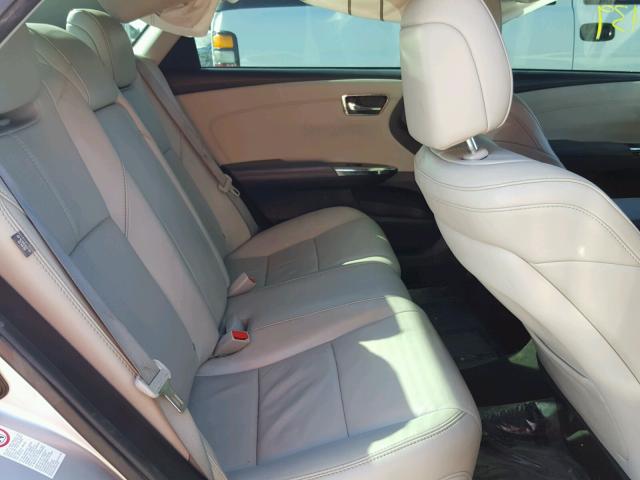 4T1BK1EB7EU091444 - 2014 TOYOTA AVALON BAS Silber Foto 6