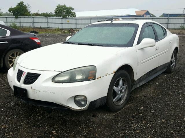 2G2WS522541178632 - 2004 PONTIAC GRAND PRIX WHITE photo 2