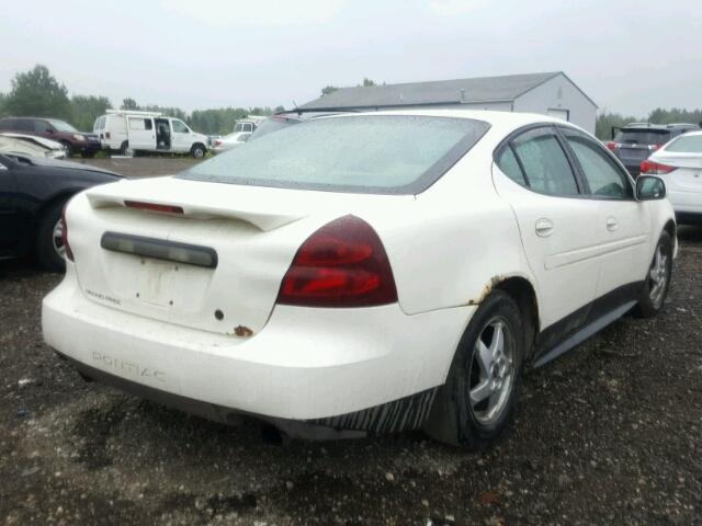 2G2WS522541178632 - 2004 PONTIAC GRAND PRIX WHITE photo 4