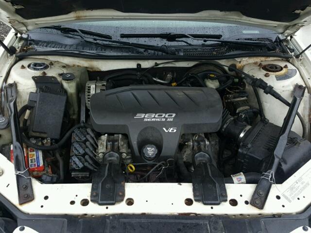 2G2WS522541178632 - 2004 PONTIAC GRAND PRIX WHITE photo 7