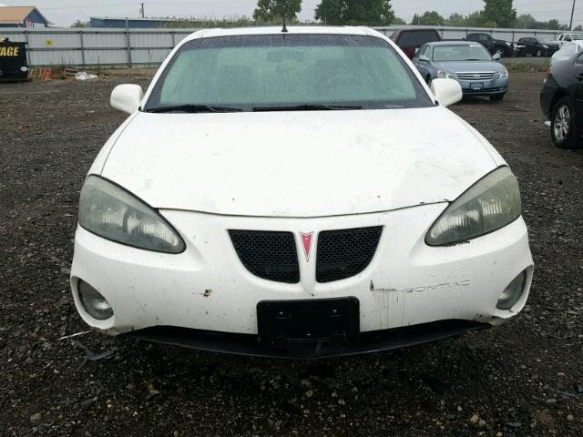 2G2WS522541178632 - 2004 PONTIAC GRAND PRIX WHITE photo 9