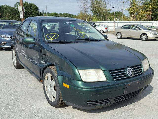 3VWTG29M71M050853 - 2001 VOLKSWAGEN JETTA GREEN photo 1