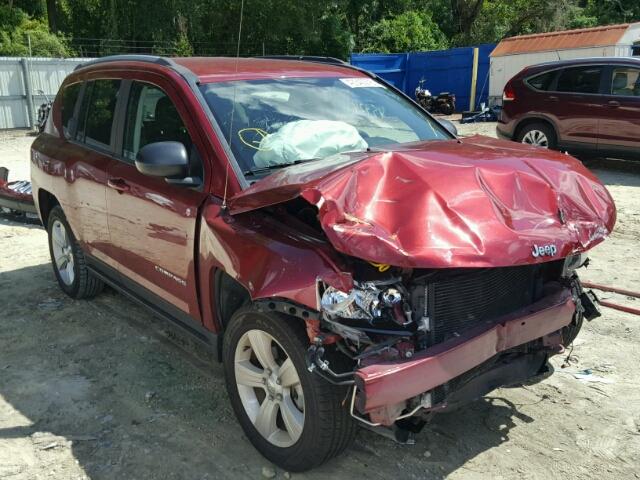 1C4NJCBA2GD675006 - 2016 JEEP COMPASS SP 勃艮第红 照片 1