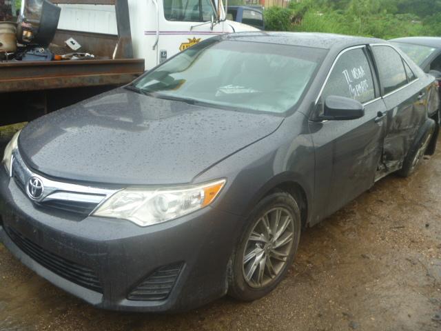 4T1BF1FK5CU001885 - 2012 TOYOTA CAMRY BASE GRAY photo 2