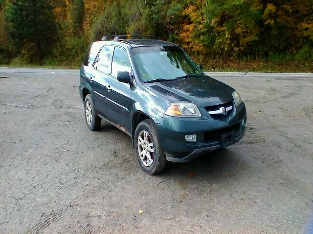 2HNYD18804H502798 - 2004 ACURA MDX GREEN photo 1