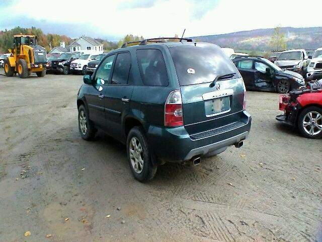 2HNYD18804H502798 - 2004 ACURA MDX GREEN photo 3