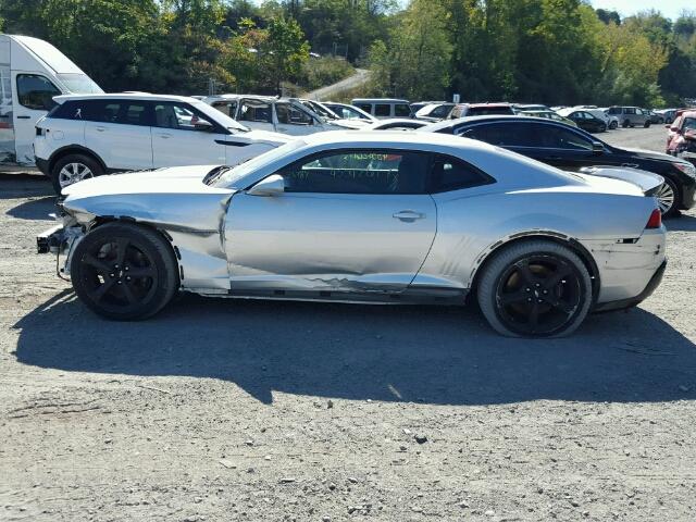 2G1FT1EWXE9252994 - 2014 CHEVROLET CAMARO SILVER photo 9