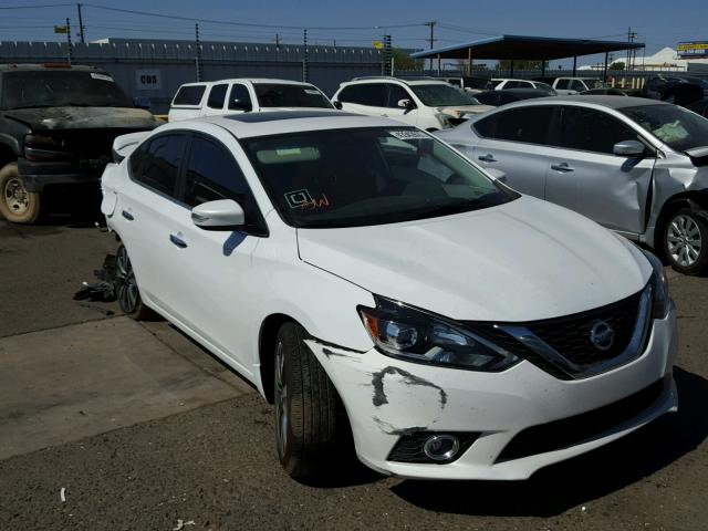 3N1AB7AP7GY338663 - 2016 NISSAN SENTRA S WHITE photo 1